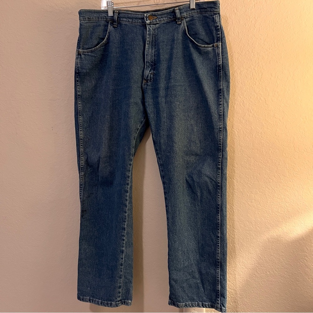 Wrangler Mens Jeans 38x29 Five‎ Star Premium Stretch